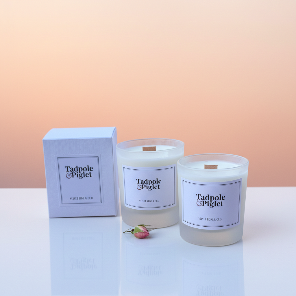 Velvet Rose & Oud Scented Candle (Seconds)