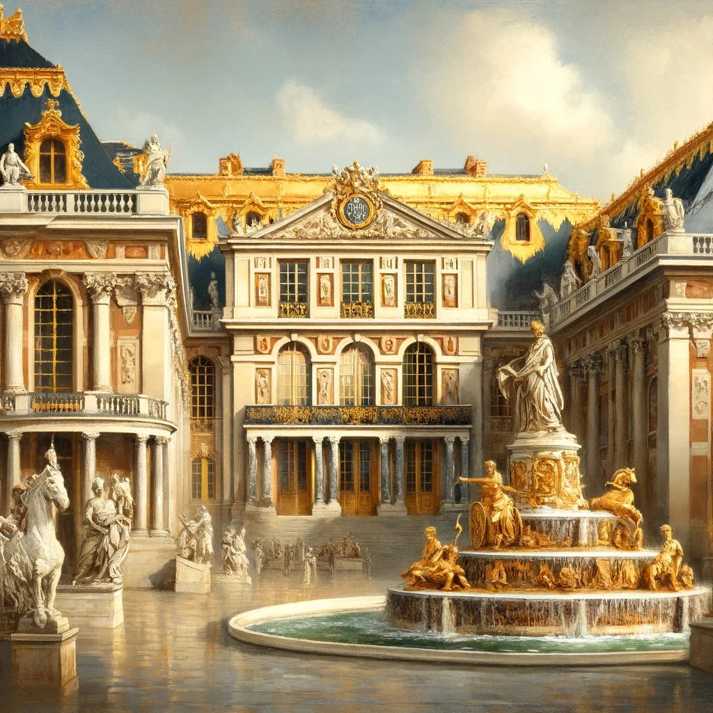 Versailles Grandeur of Paris Canvas