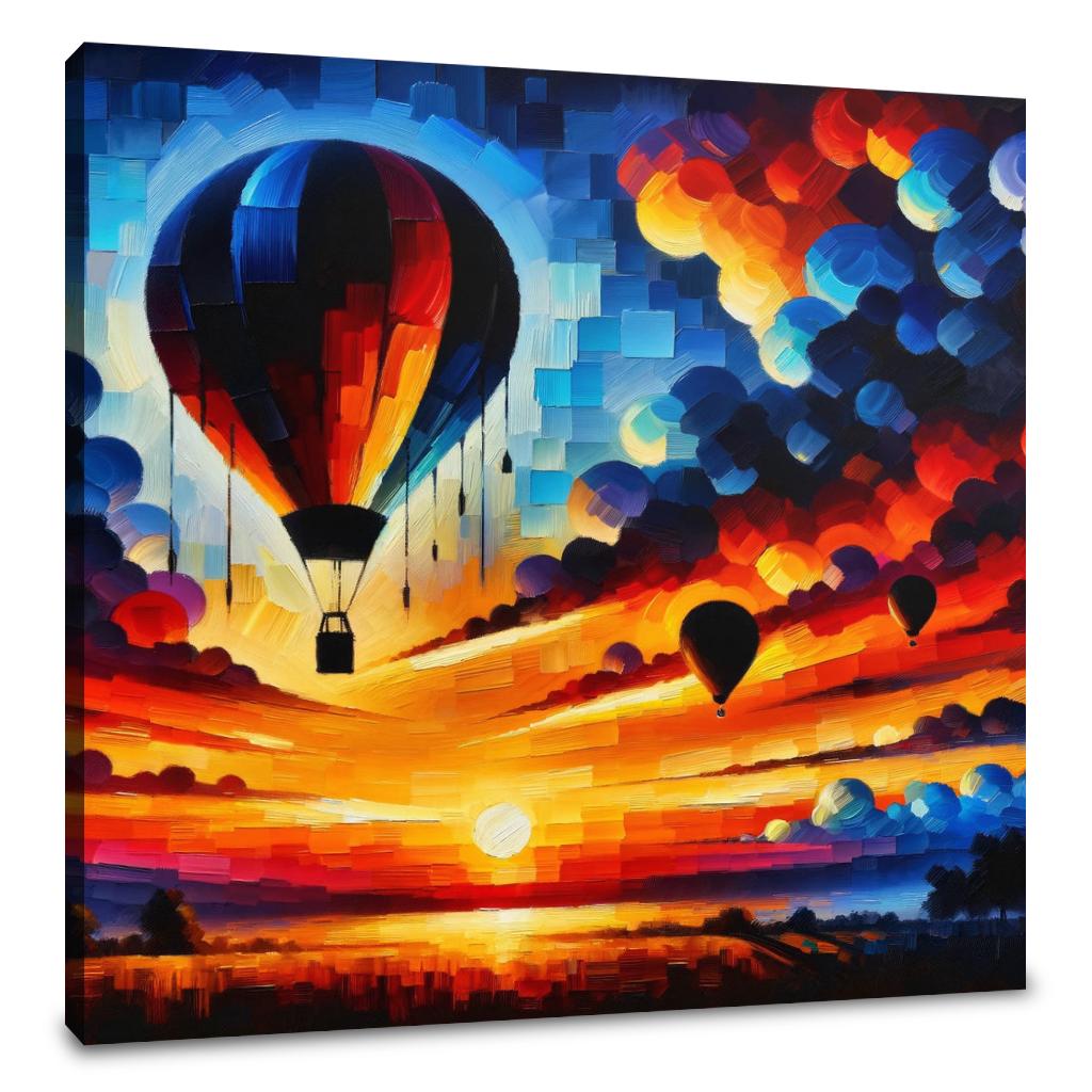 Dusk Contrasts Canvas
