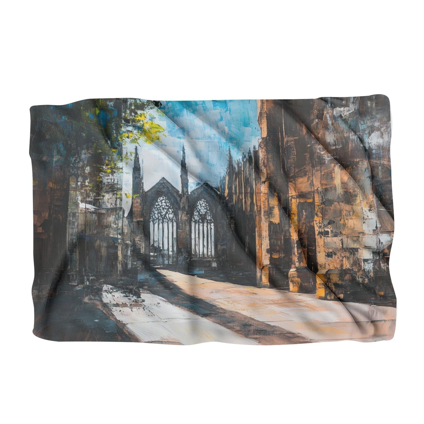 Coventry Cathedral Contrast Blanket
