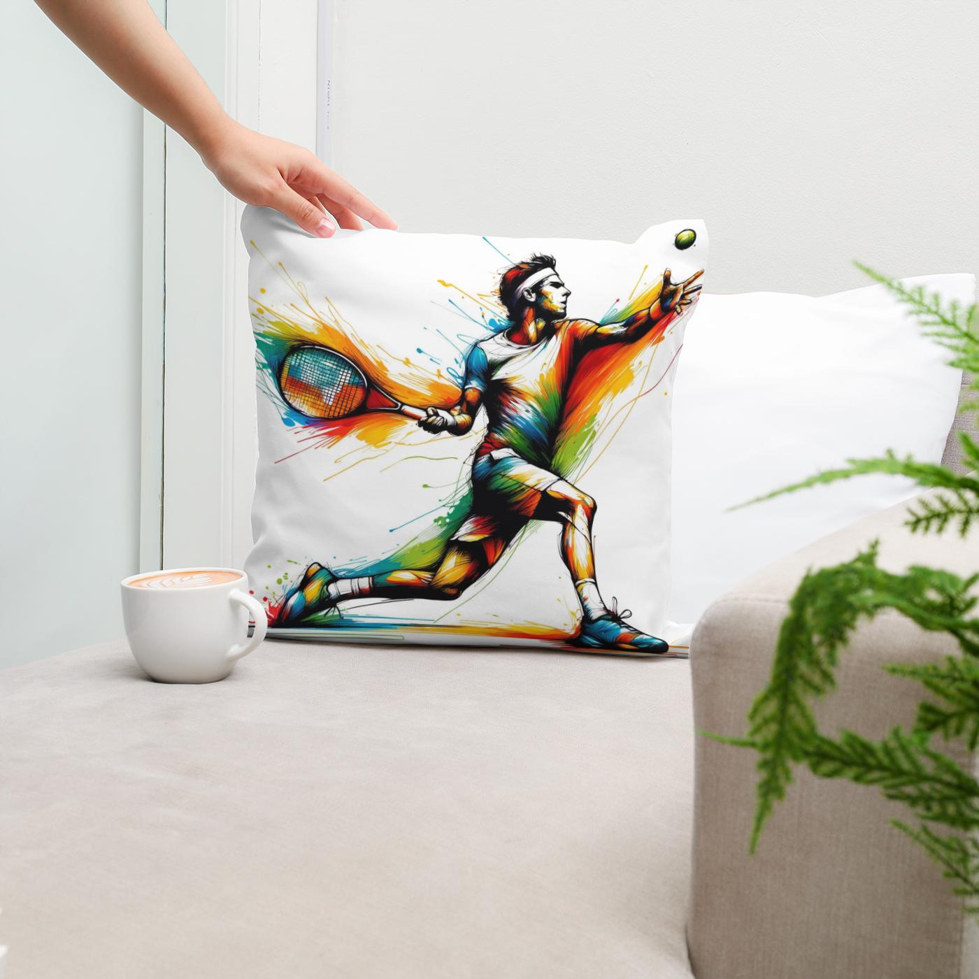 Backhand Brilliance Cotton Cushion