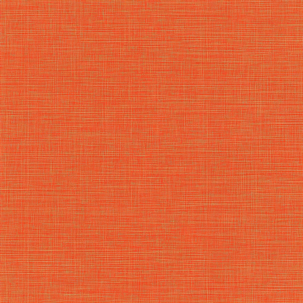 Vibrant Orange Cotton Cushion