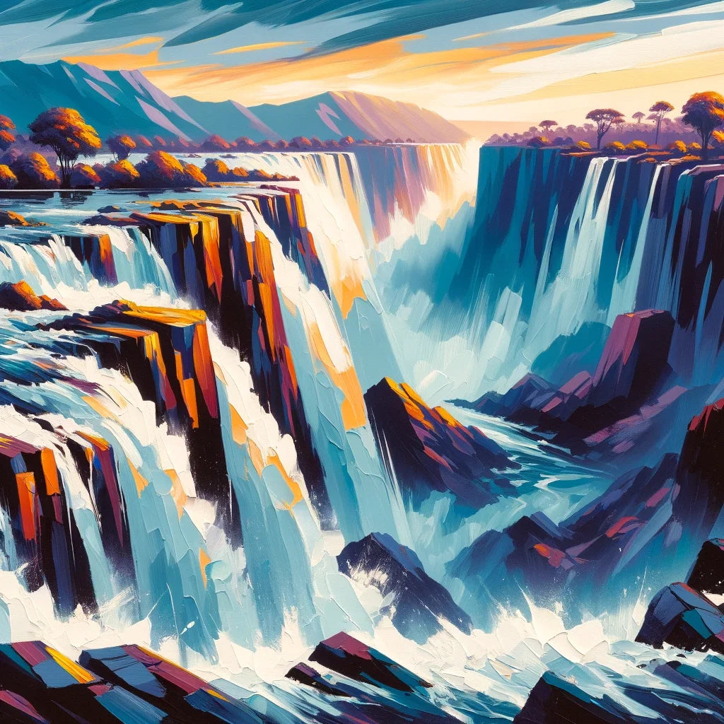 Victoria Falls Power Canvas