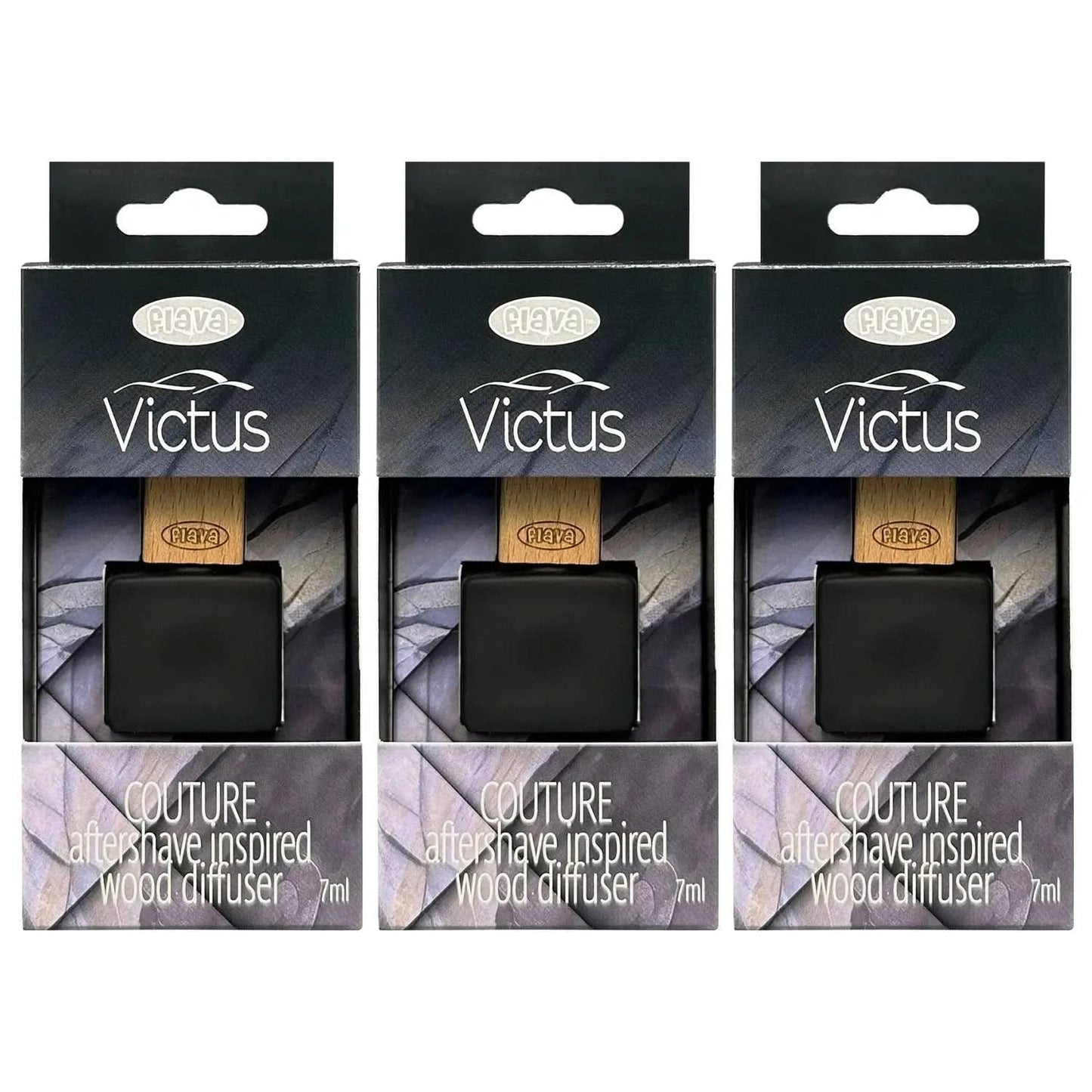 Flava Couture Wood Car Air Freshener - Victus