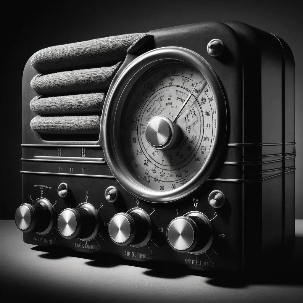 Vintage Broadcast Canvas