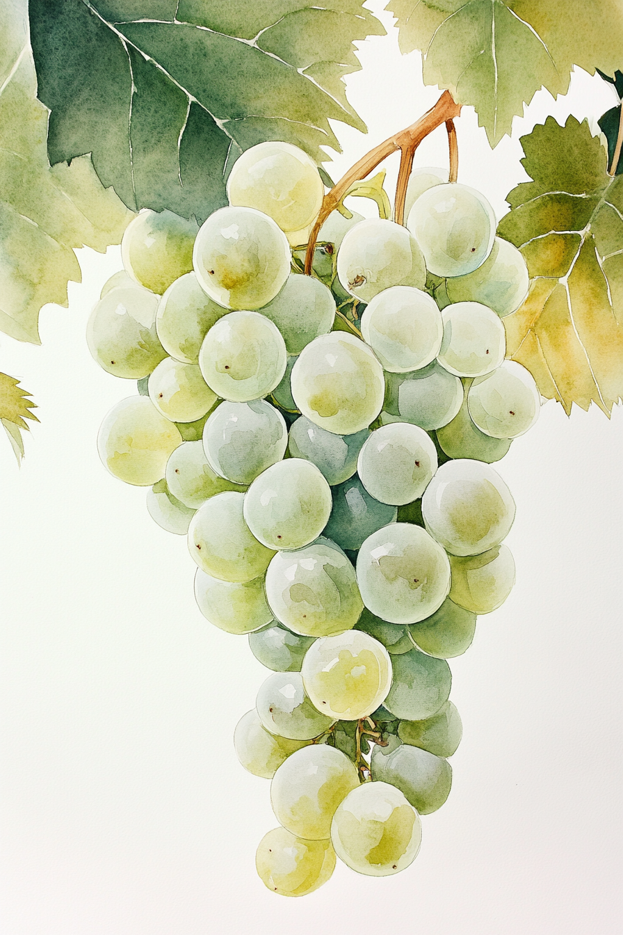 Vintage Vineyard Canvas