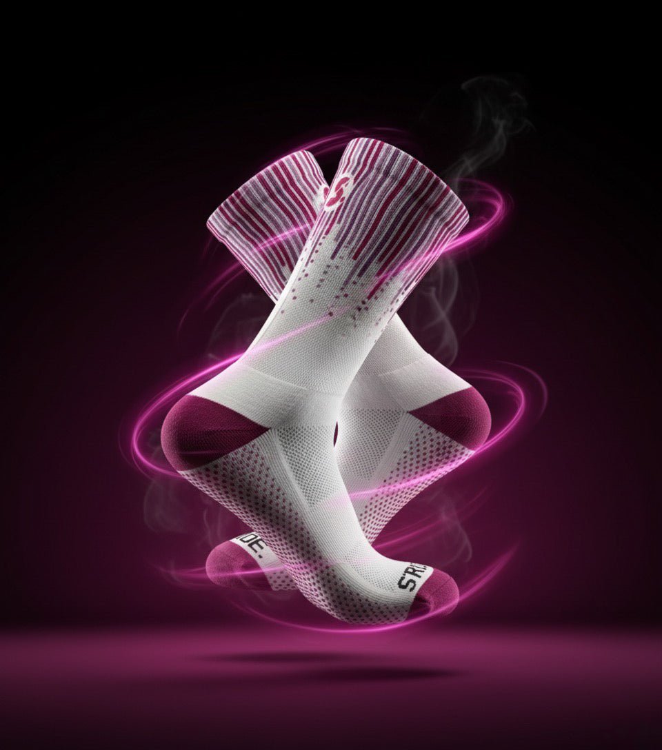 Performance Running Socks - Violet Velocity