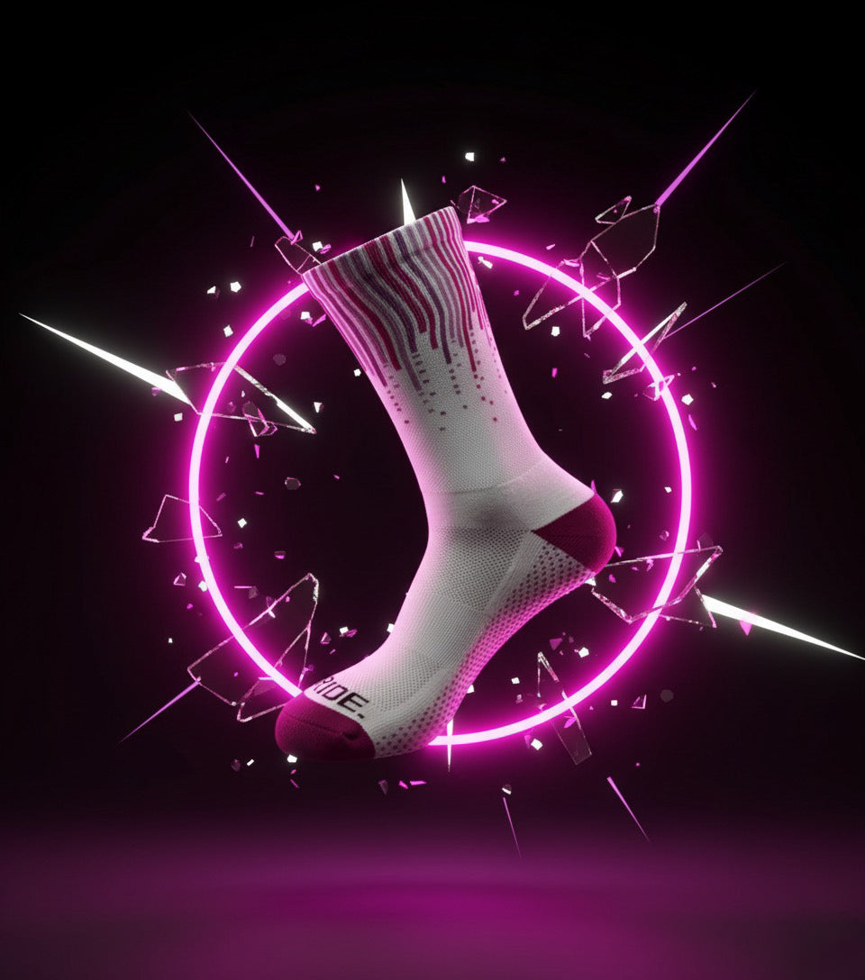 Performance Running Socks - Violet Velocity