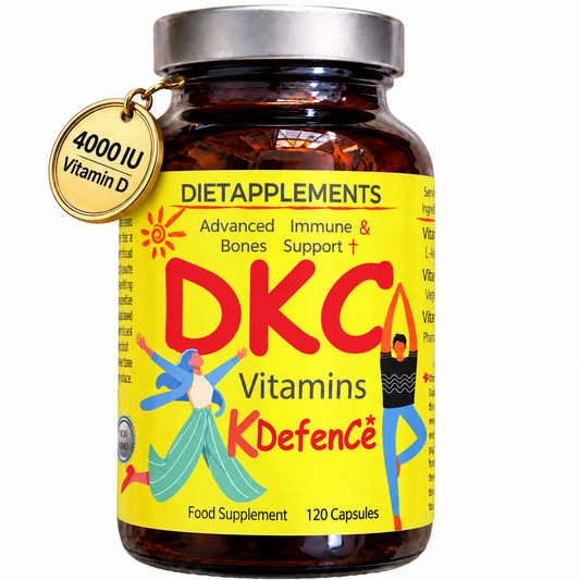 Vitamin D3, Vitamin K2 & Vitamin C for the Immune System & Bones