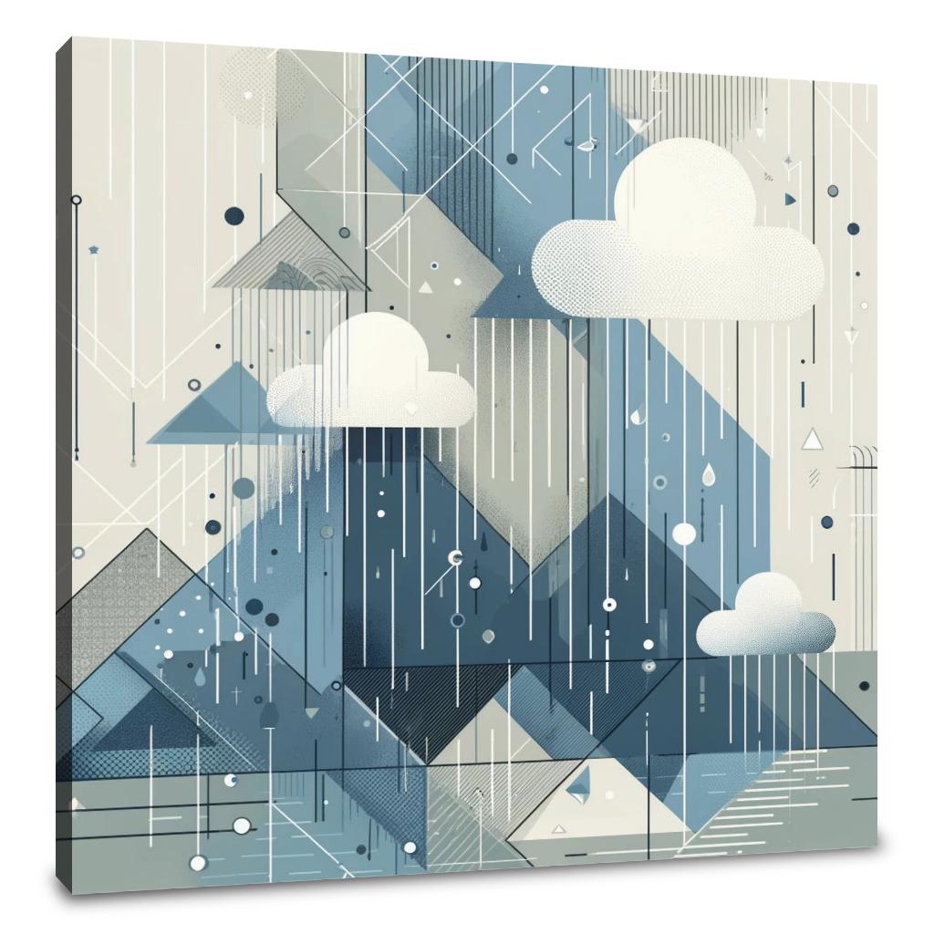 Rainfall Serenity Canvas