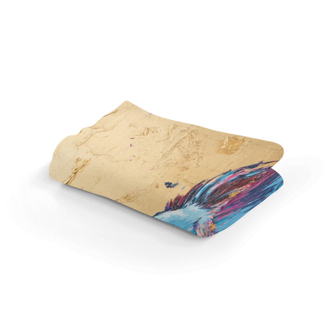 Lion's Sunset Blanket
