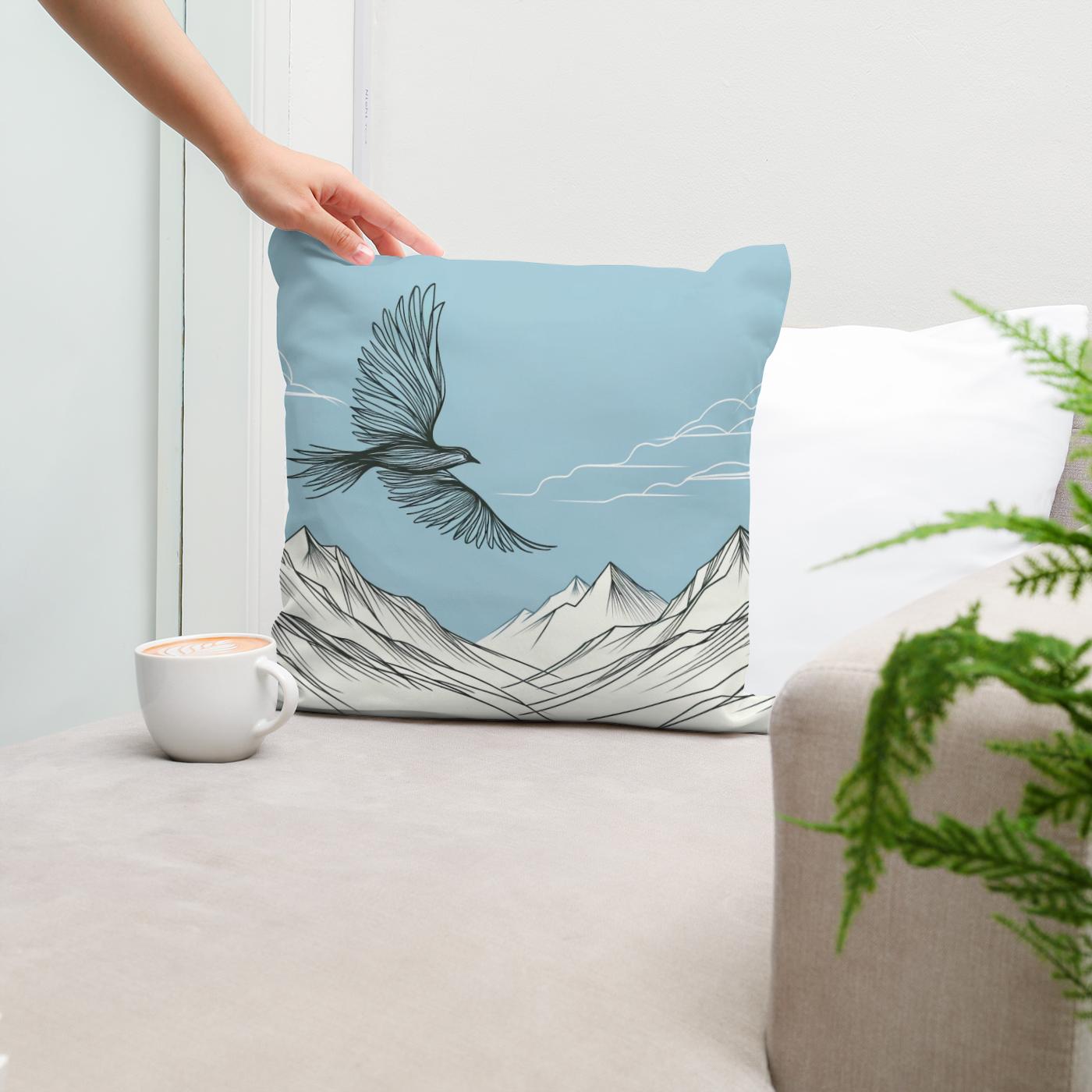 Soaring Spirit Cotton Cushion