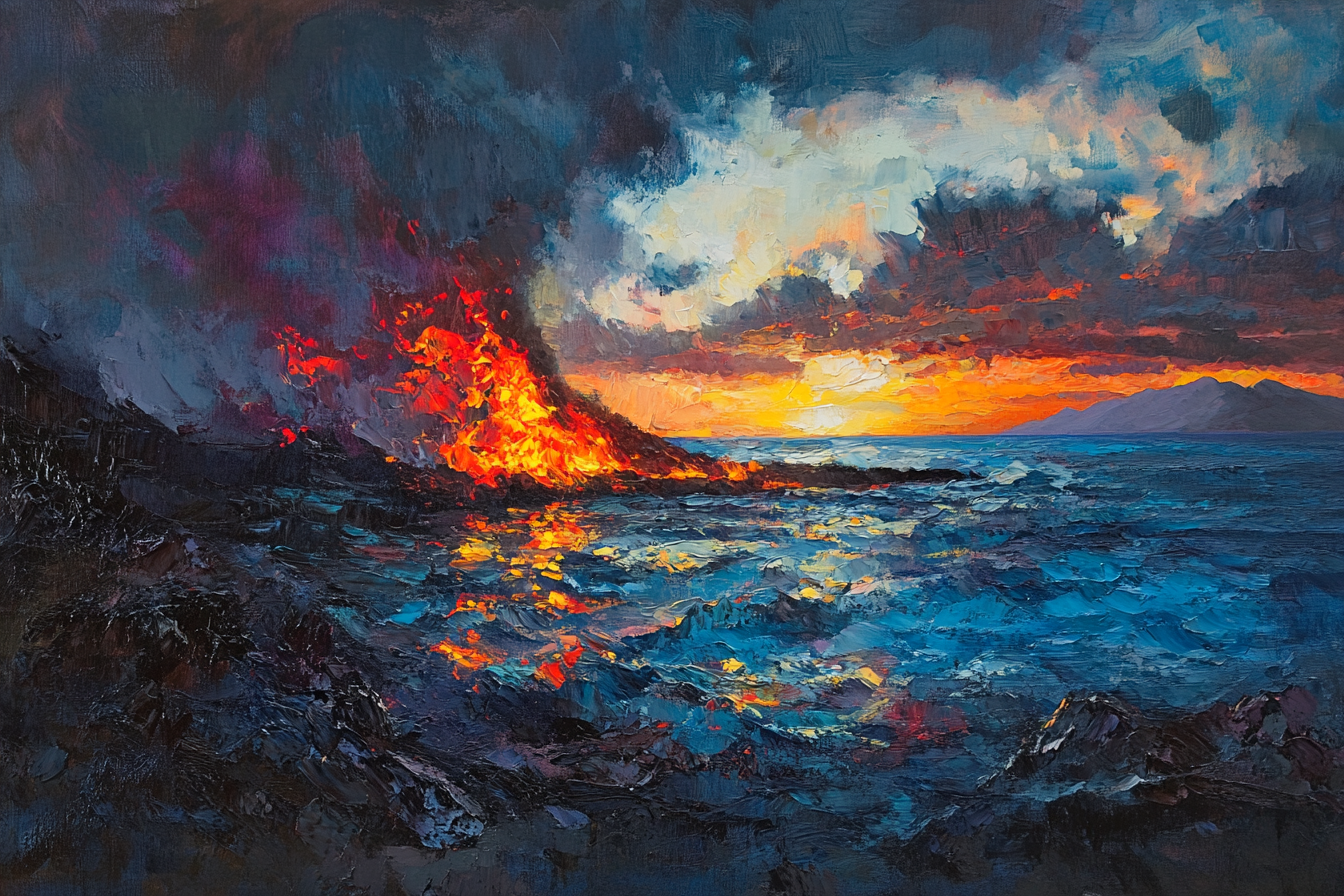 Volcanic Horizon Blanket