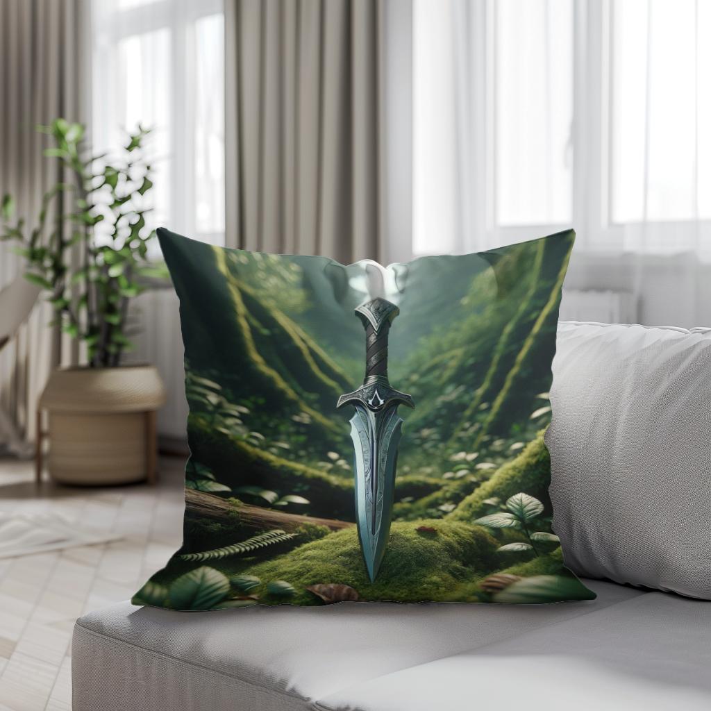 Forest Stealth Cotton Cushion
