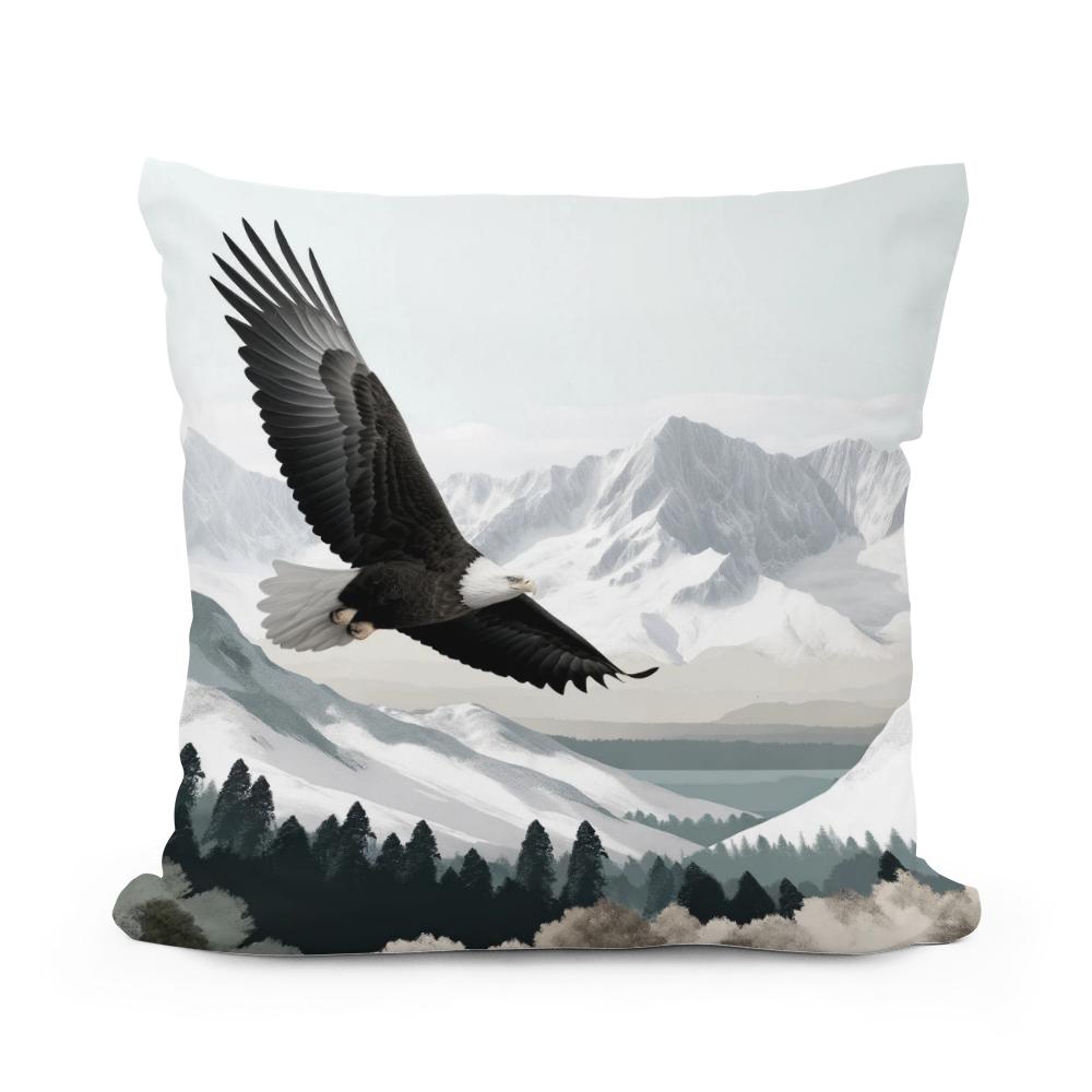 Mountain Majesty Cotton Cushion