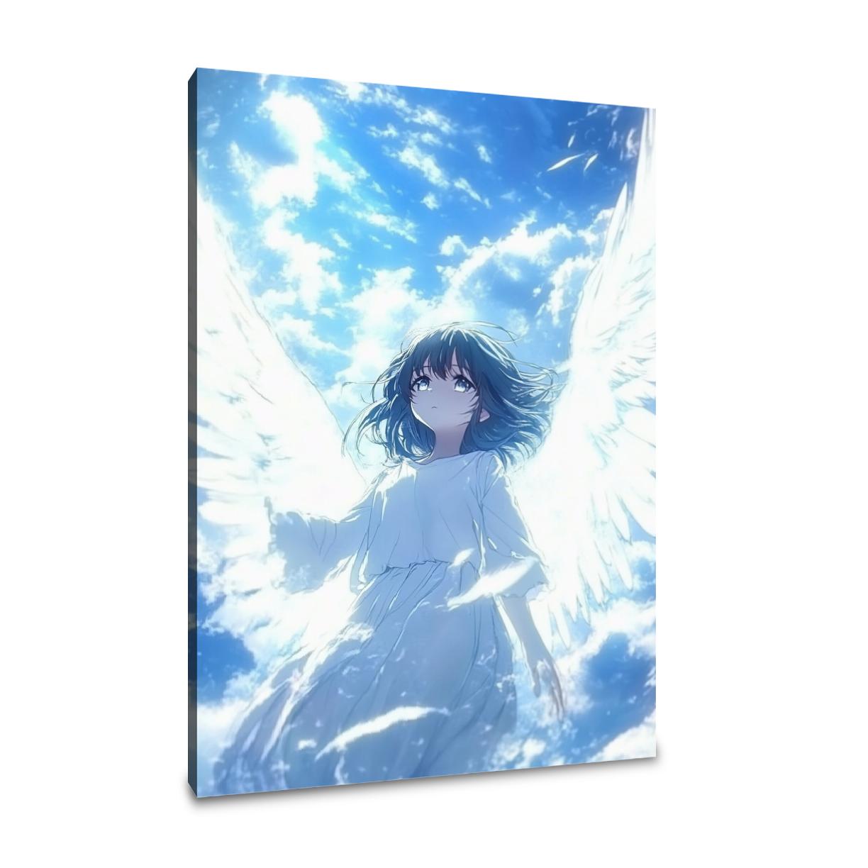 Seraphic Angel Sky Canvas