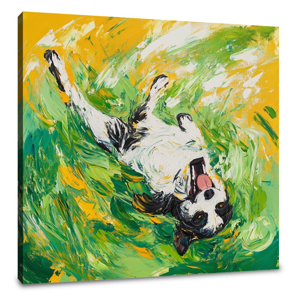 Joyful Canine Canvas