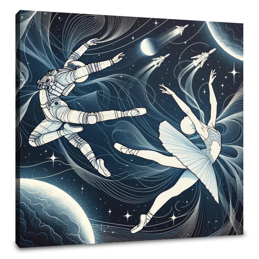 Space Ballet Canvas