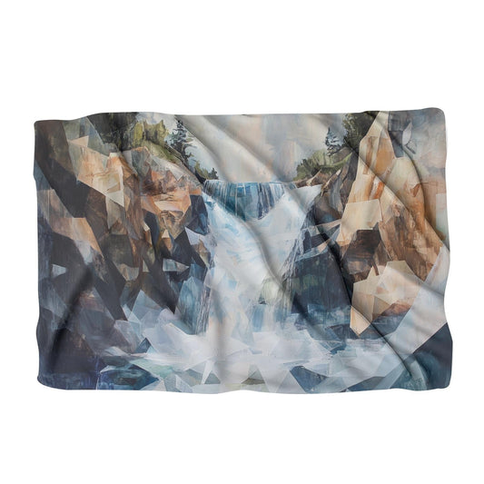 Geometric Waterfall Chaos Blanket