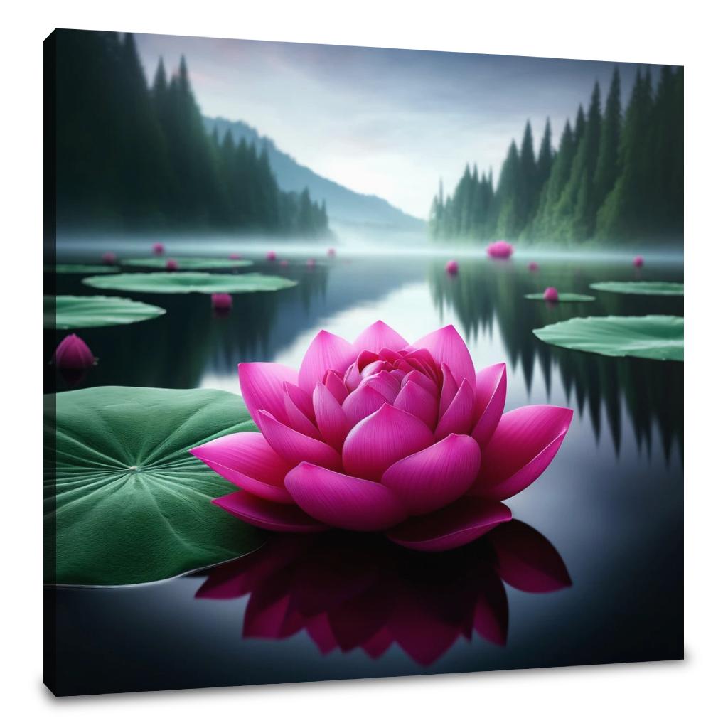 Lotus Tranquility Canvas