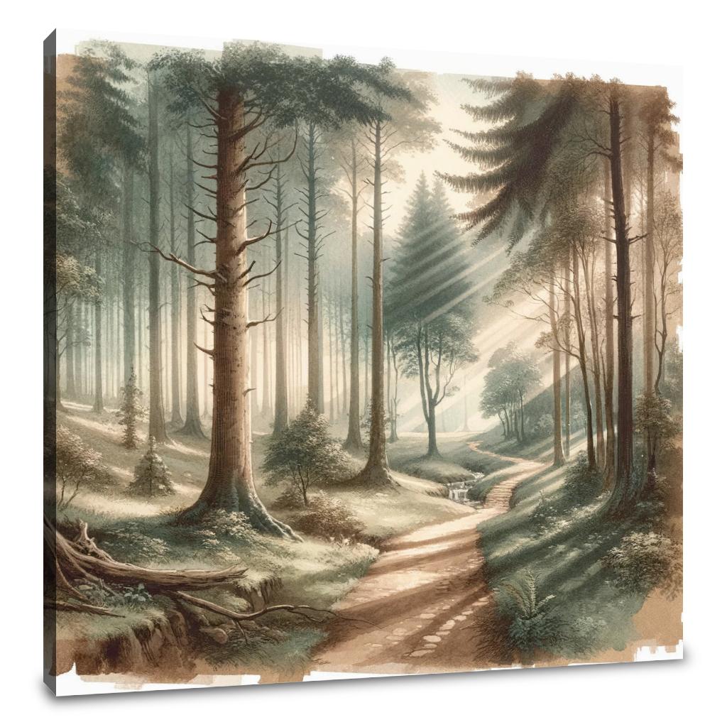 Woodland Tranquility Canvas