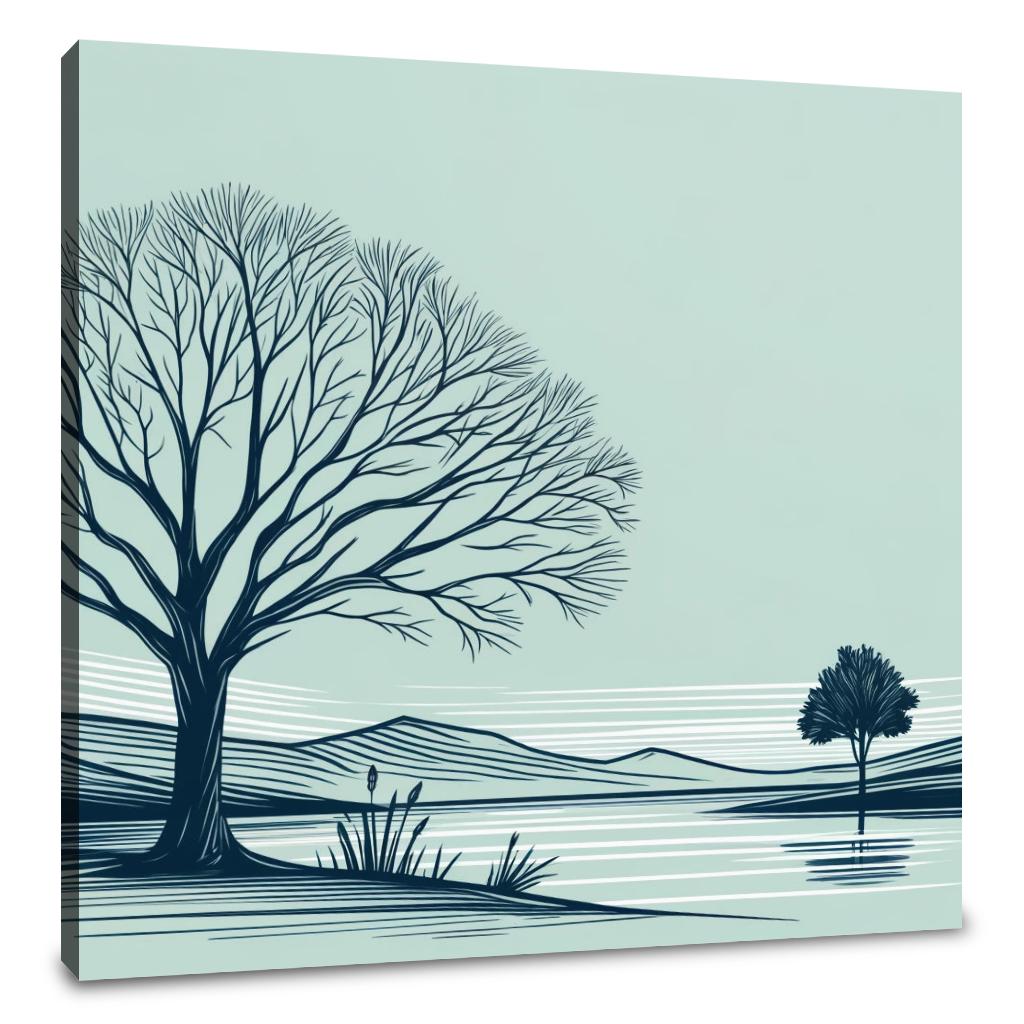 Tranquil Tree Canvas