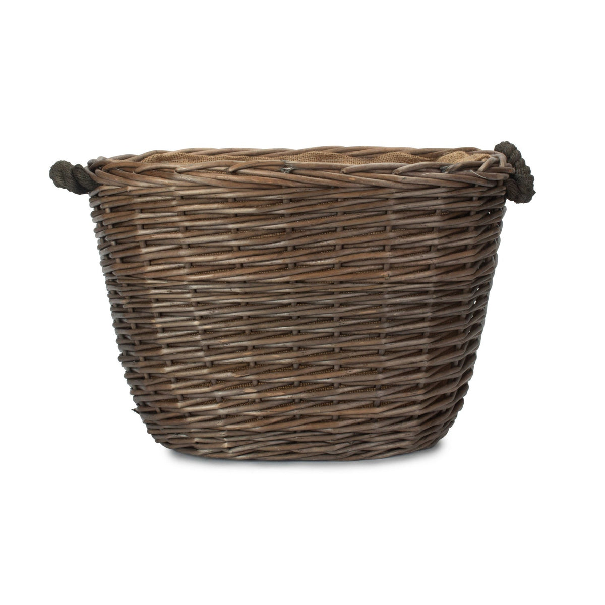 Small Oval Log Basket