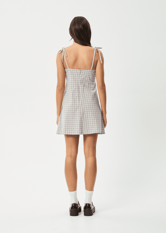 AFENDS Drew Seersucker Mini Dress