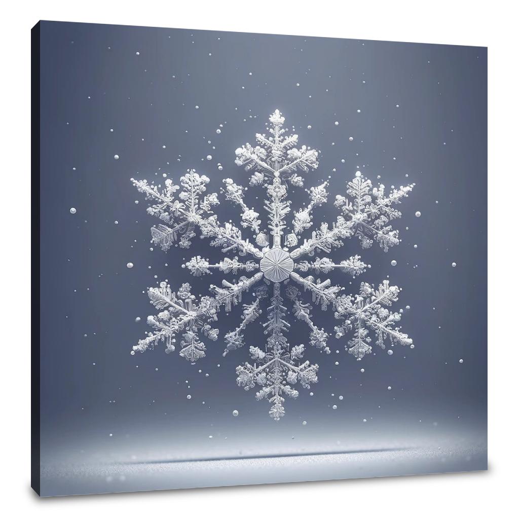 Snowfall Serenity Canvas
