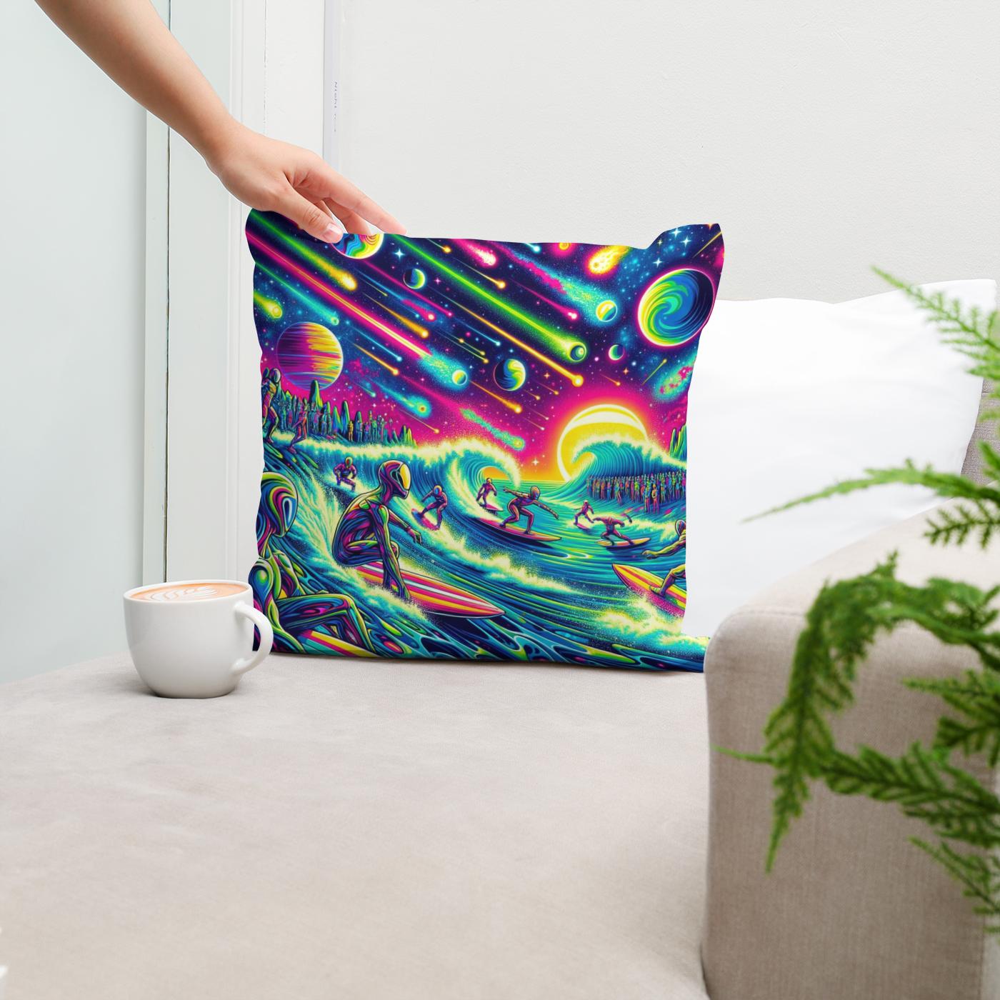Stellar Swell Cotton Cushion