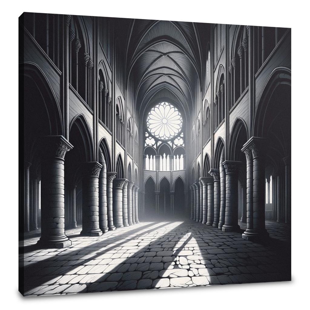 Ghosts of Notre-Dame Paris Canvas