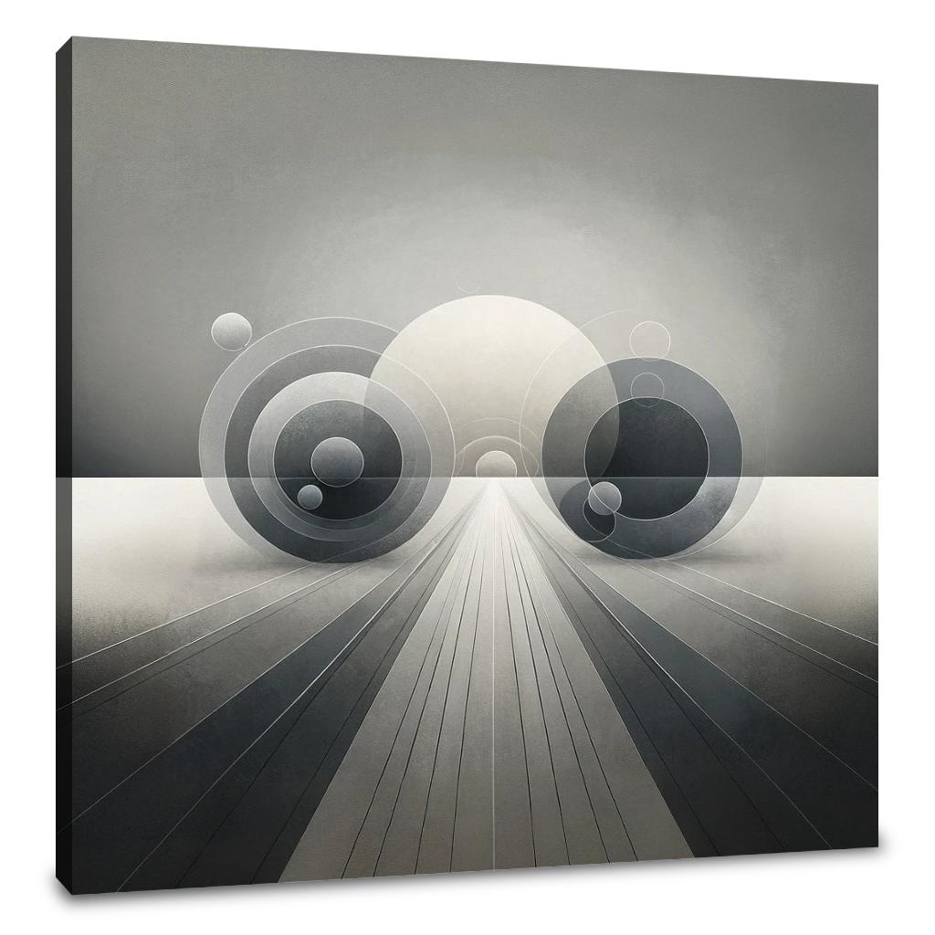 Grey Harmony Canvas