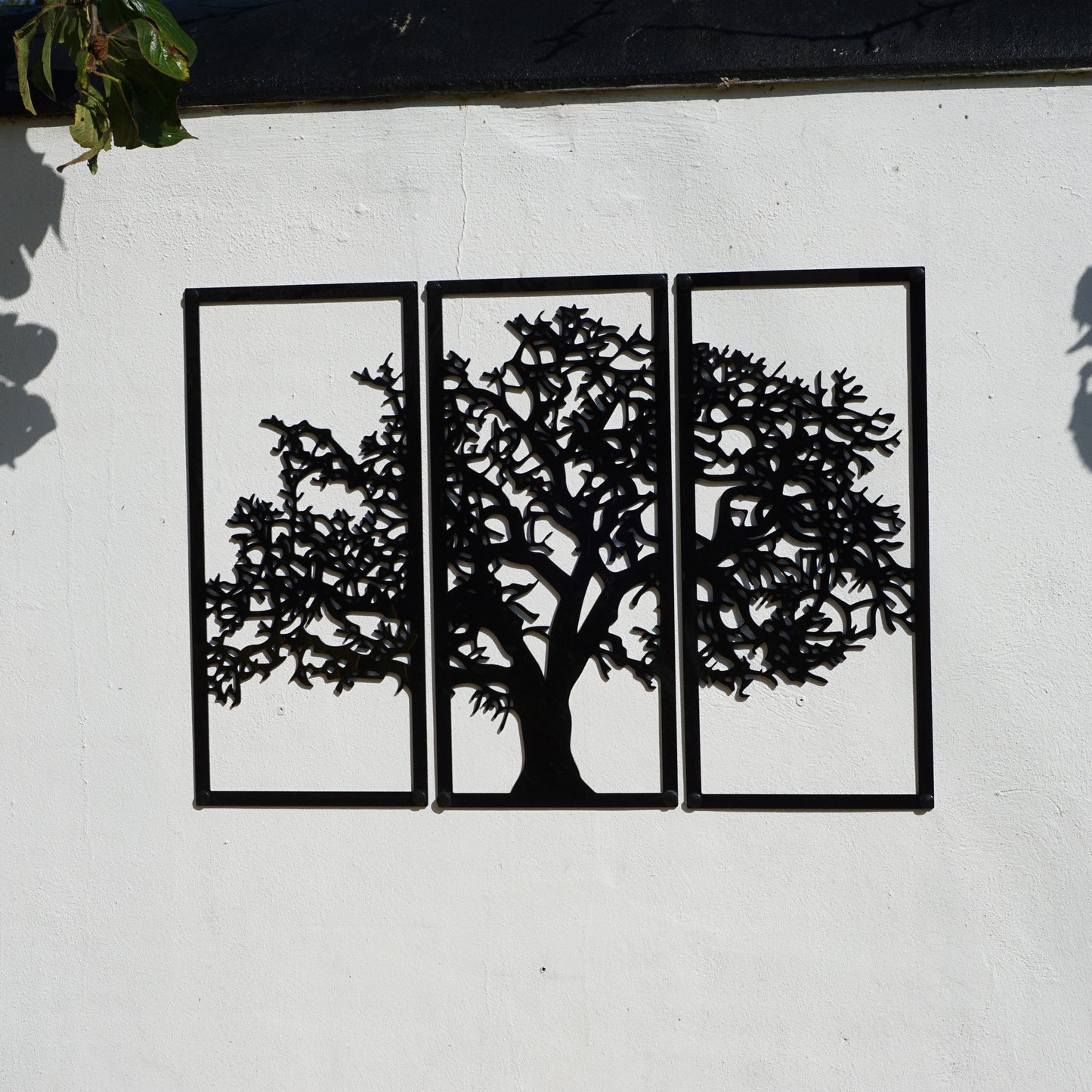 SunCatcher Wall Art Set of Three Panels Tree