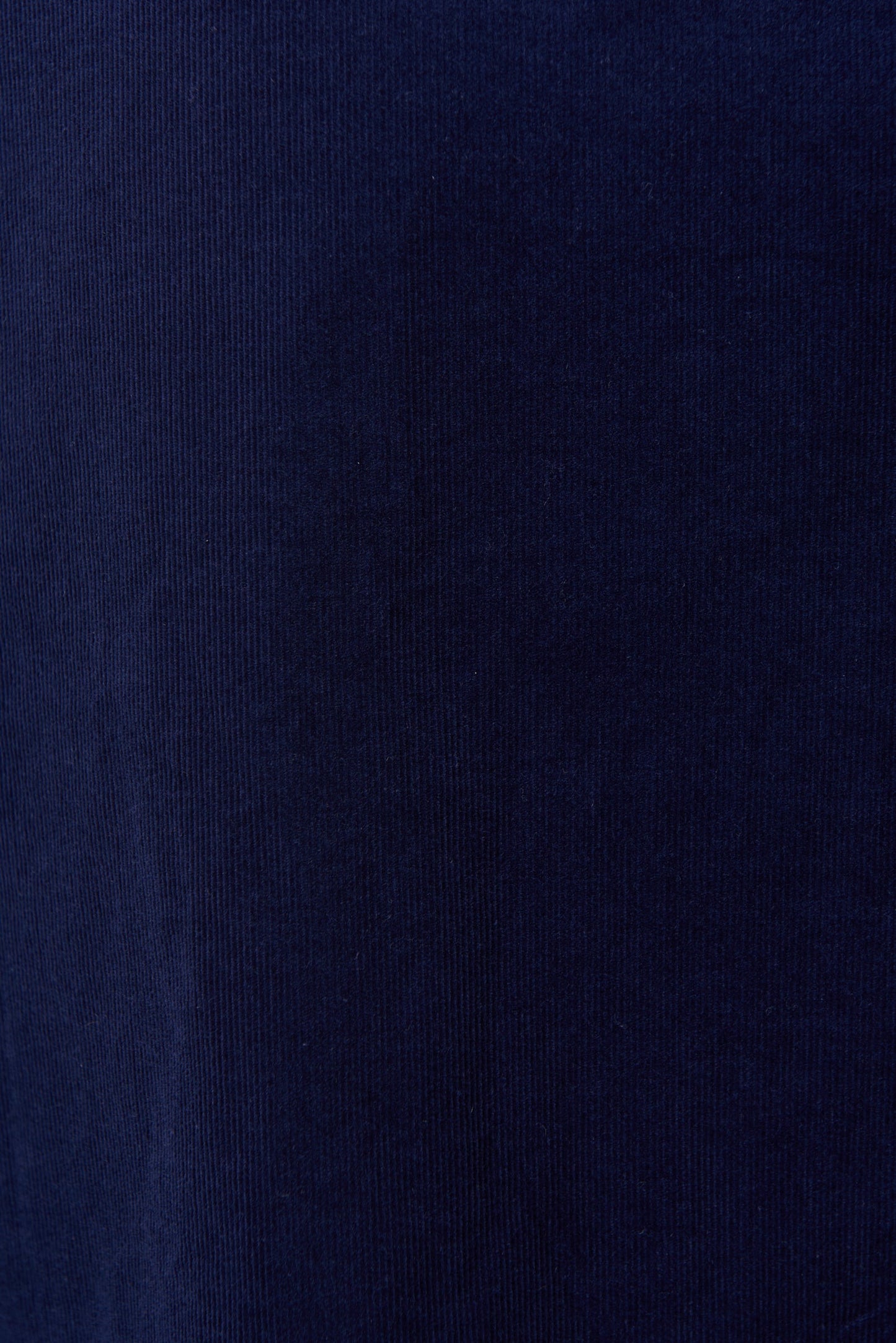 Pallas Babycord Big Collar Ric Rac Trimmed Blouse - Navy