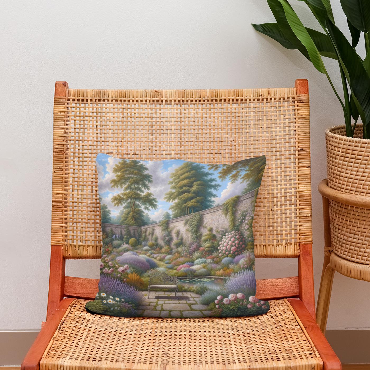 Garden Retreat Cotton Cushion