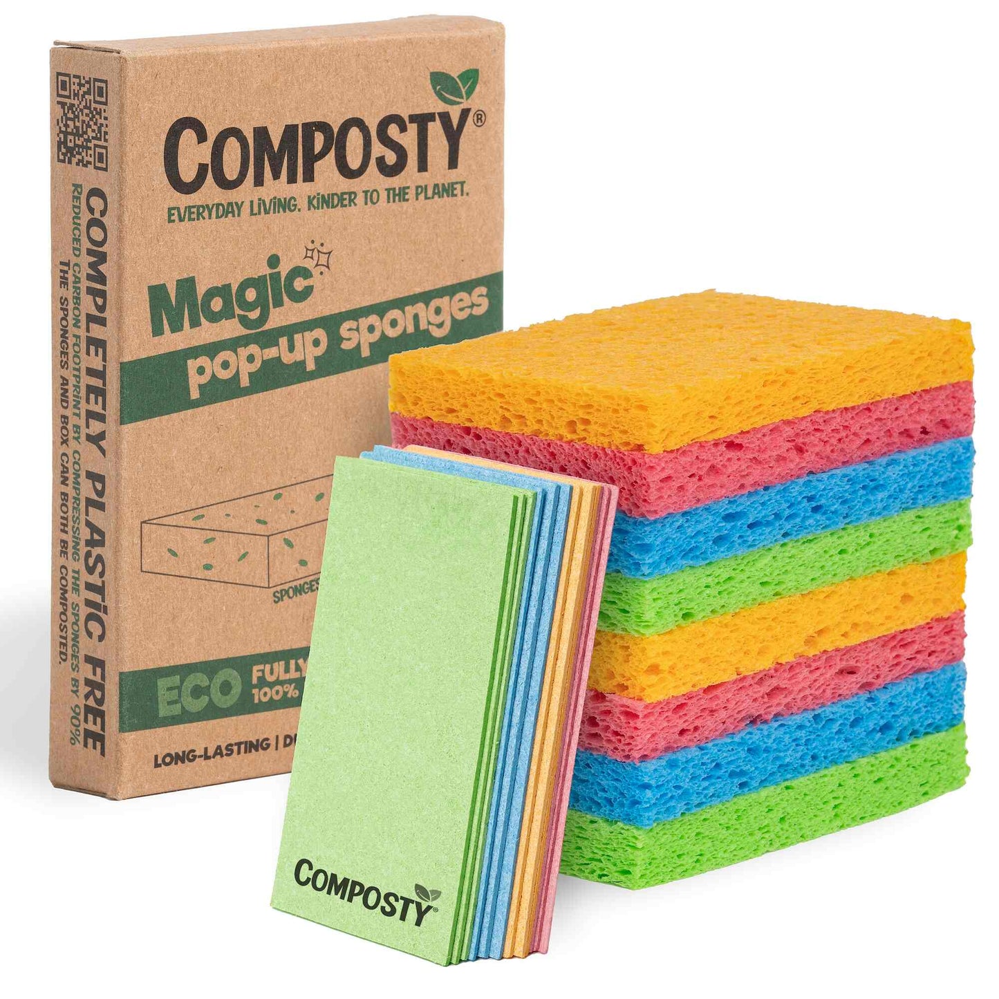 Magic ‘Pop-Up’ Eco Sponges