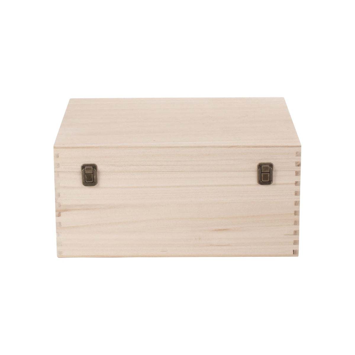 16 Inch Unvarnished Wooden keepsake Box