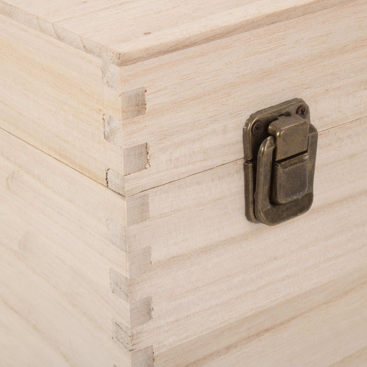 16 Inch Unvarnished Wooden keepsake Box