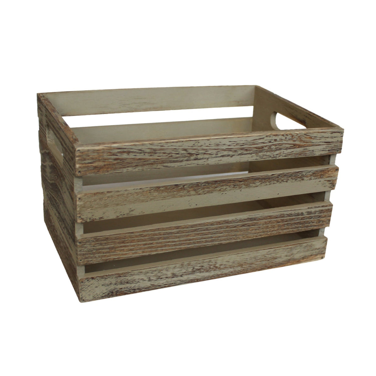 Small Oak Effect Crate