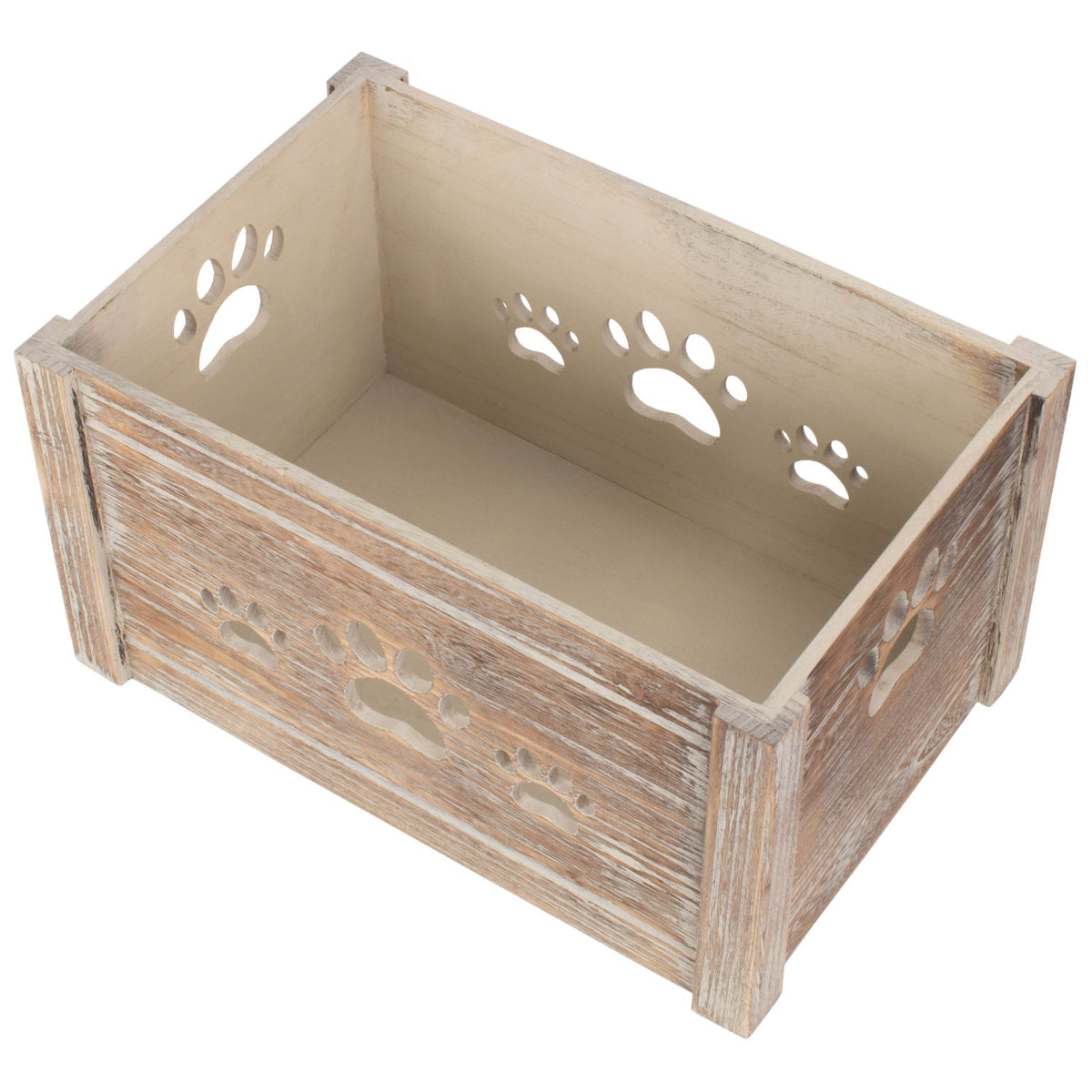 Paw Print Cut Out Toy Storage Box