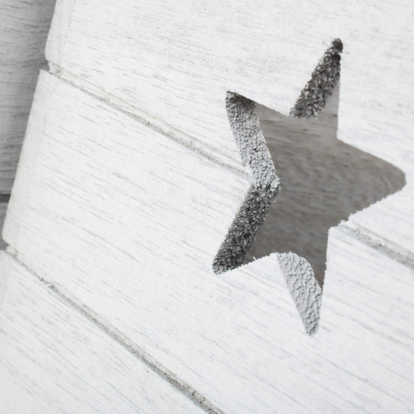 Vintage Star Cut Out Box with Lid Set 2