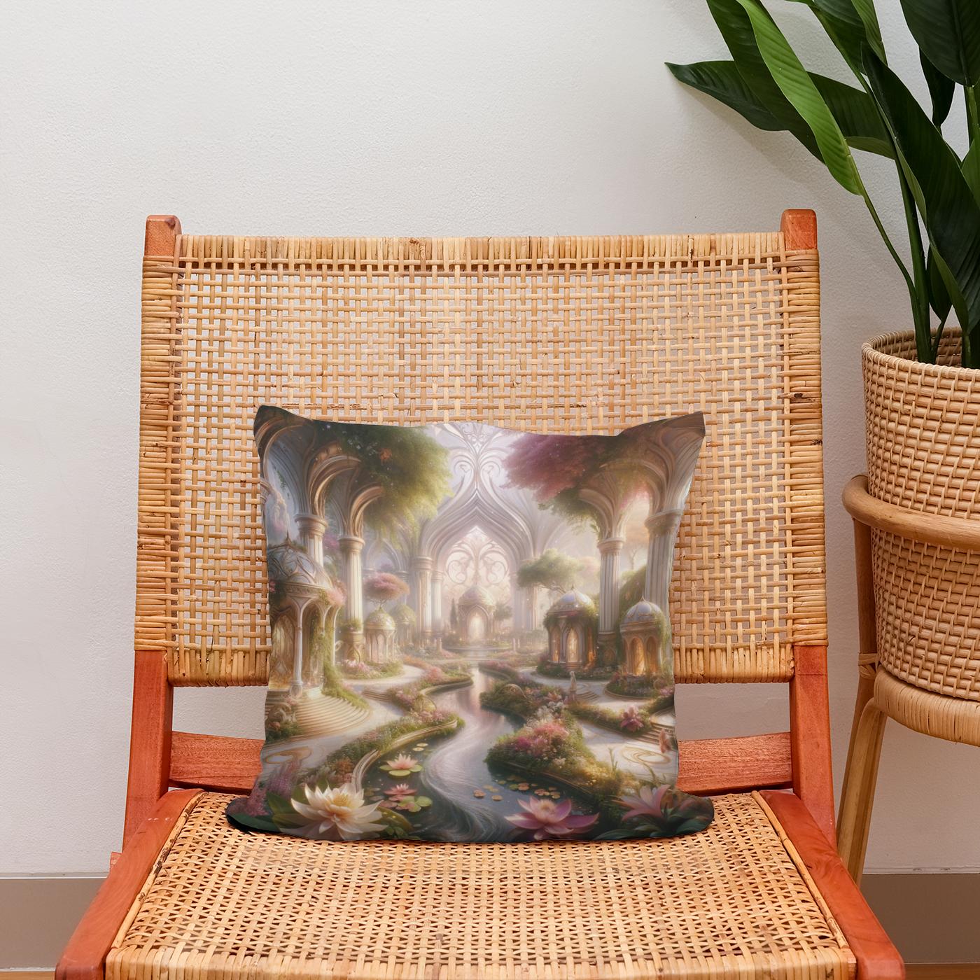 Elven Grace Cotton Cushion