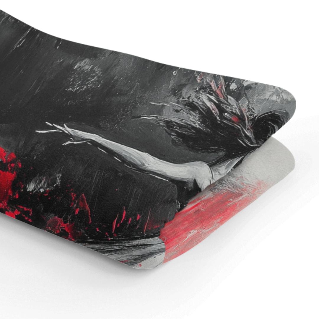 Silhouetted Elegance Dance Blanket
