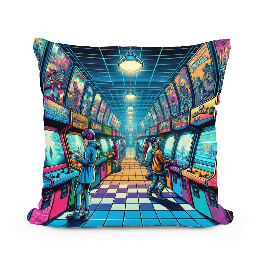 Future Play Arcade Cotton Cushion
