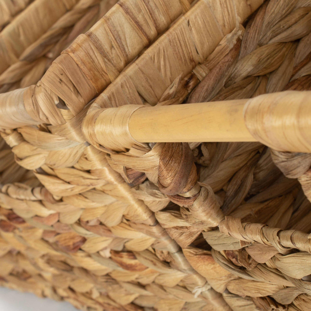 Set of 3 Nordic Water Hyacinth Storage Baskets