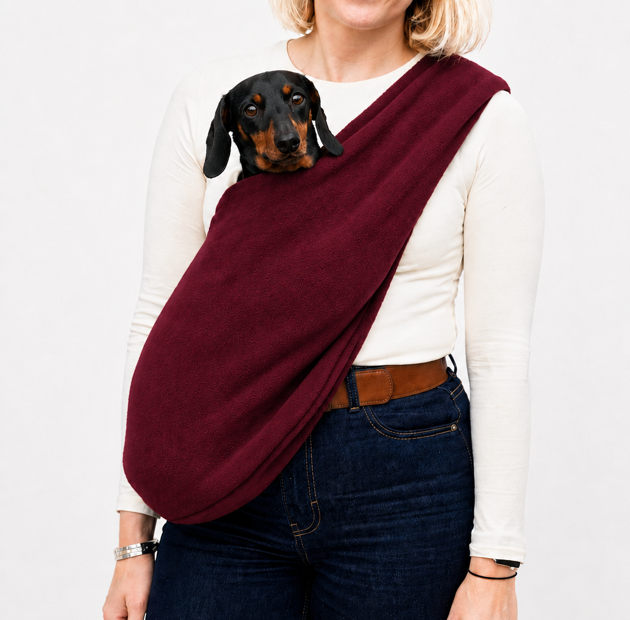 Standard Size Fleece Dog Sling Carriers - Ready to Ship