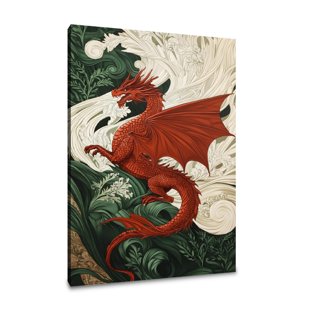 Dragon of Wales Canvas