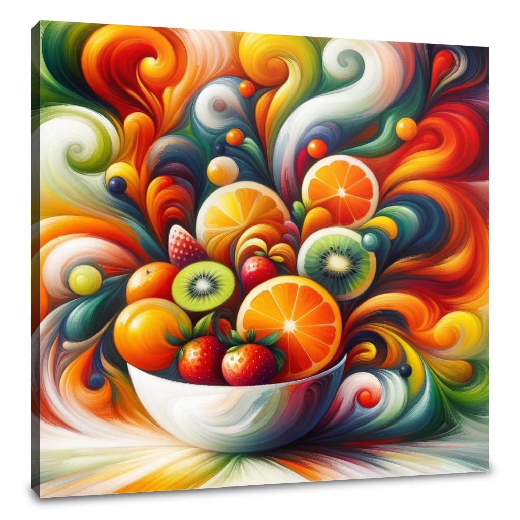 Fruit Fusion Fantasy Canvas