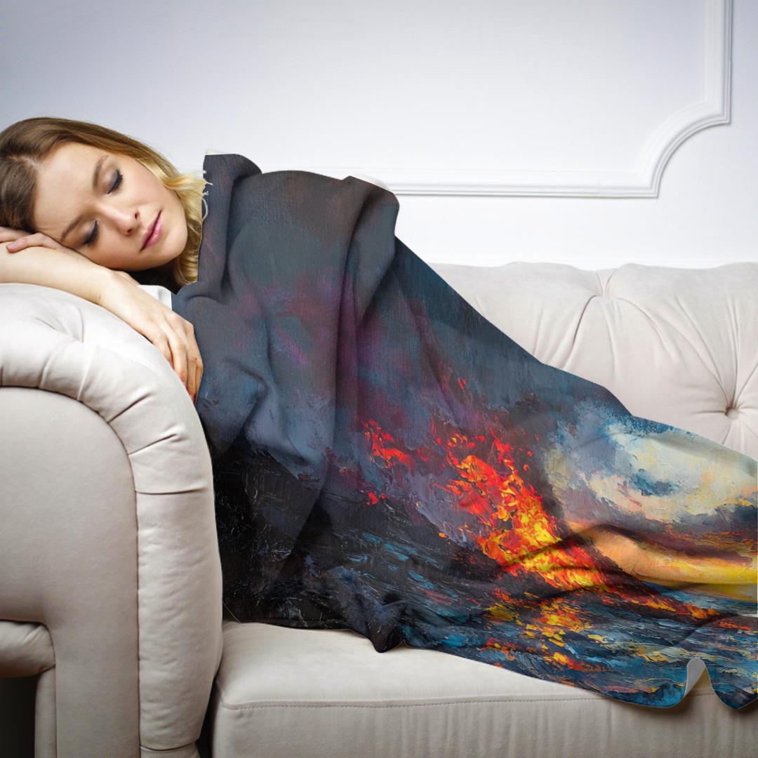 Volcanic Horizon Blanket