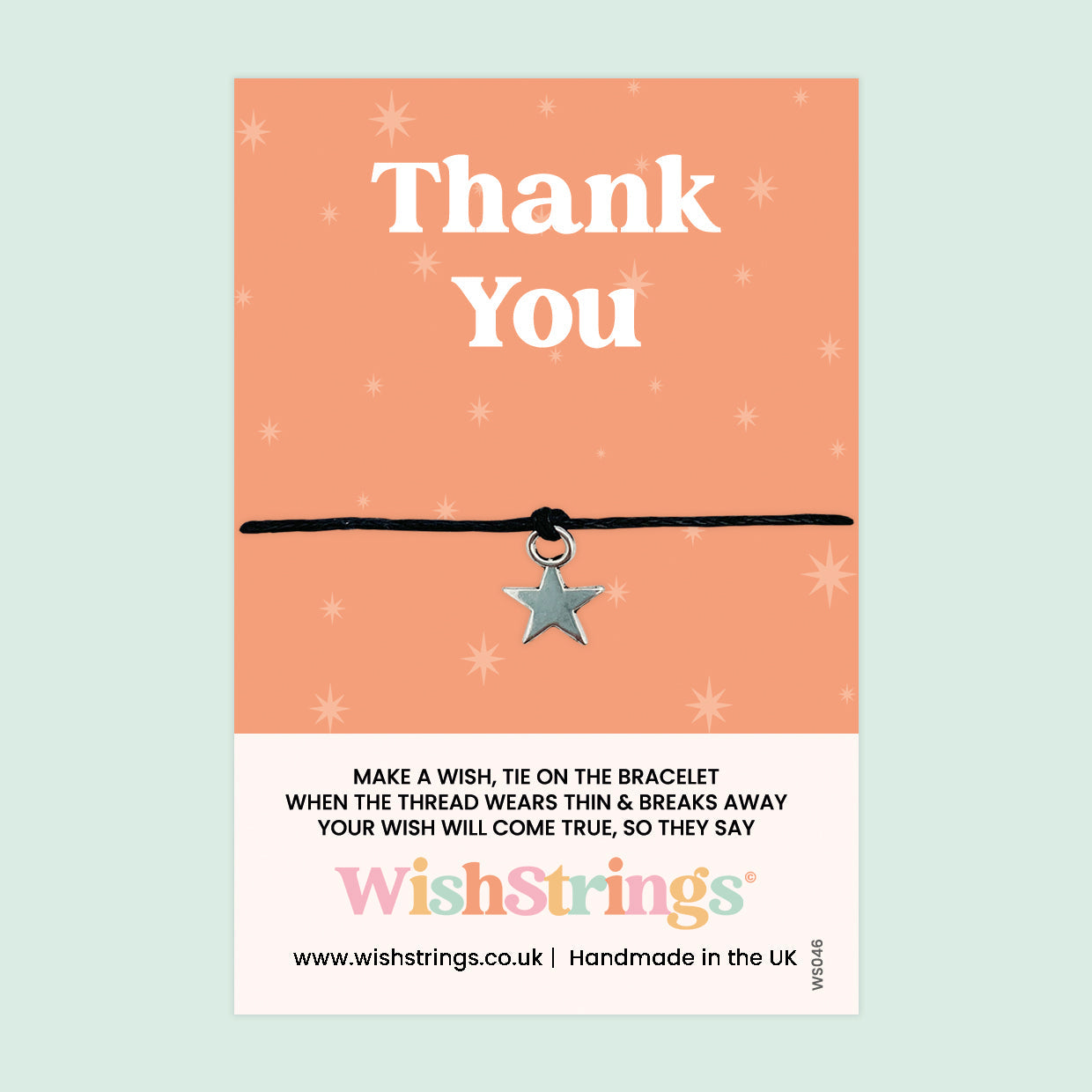 Thank You Bracelet – Wish Bracelet With Card | Thoughtful Appreciation Gift
